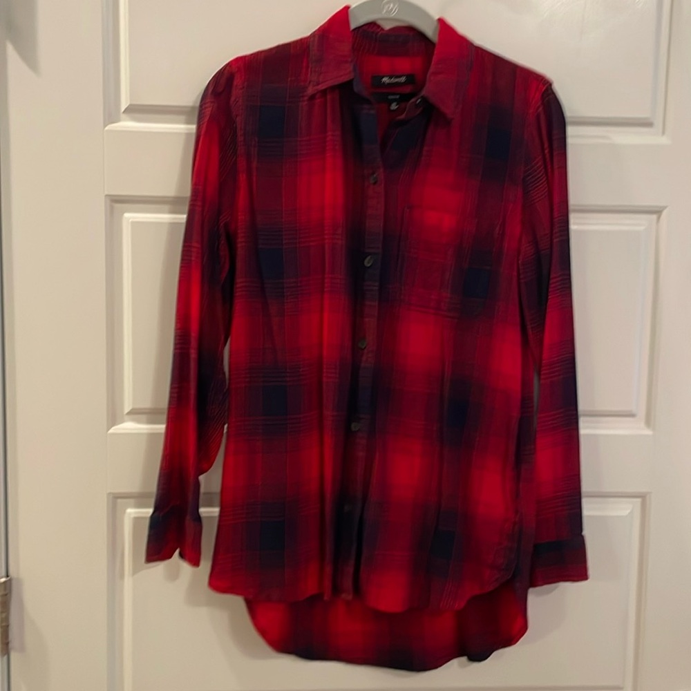 Madewell flannel shirt